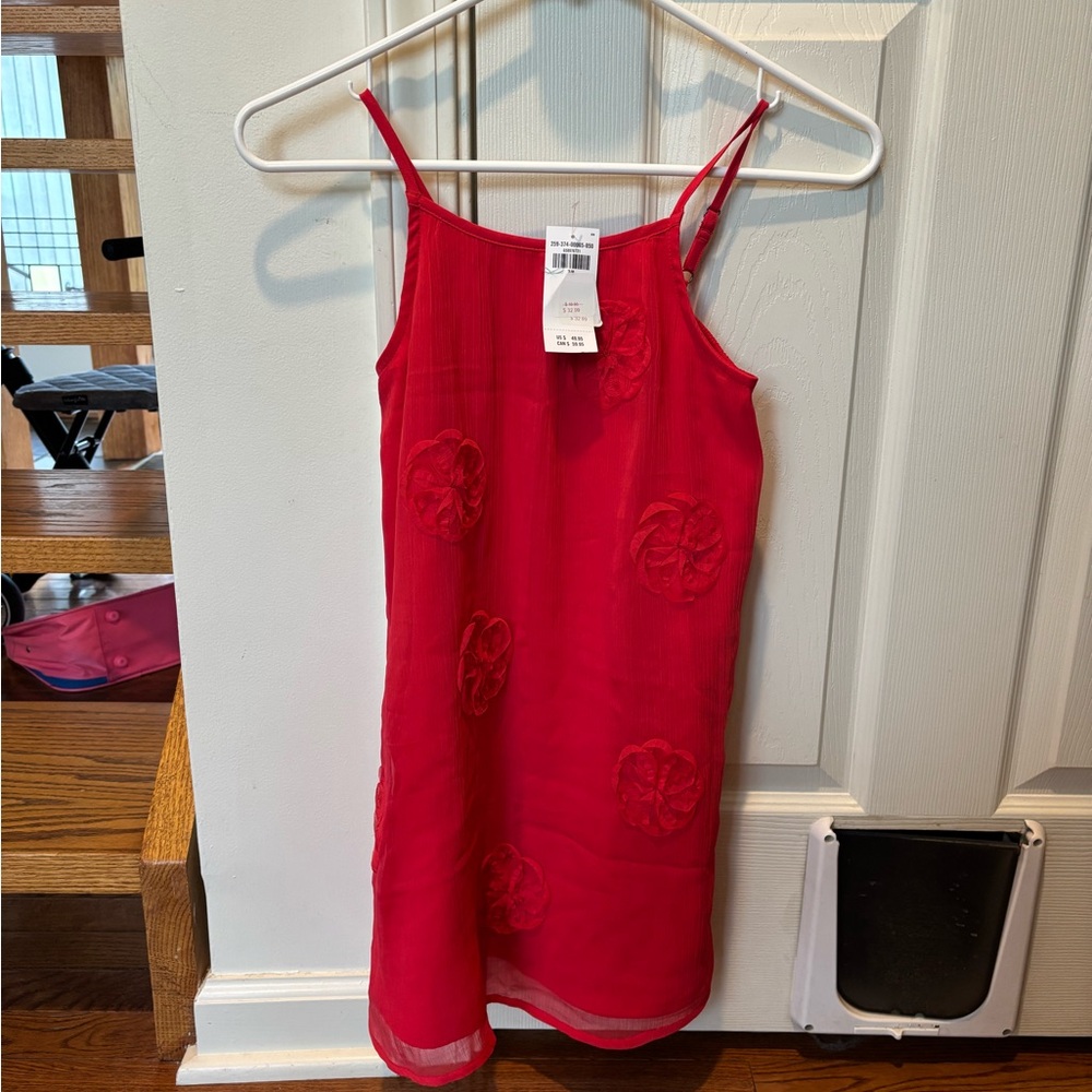 NWT Red Abercrombie Kids Dress